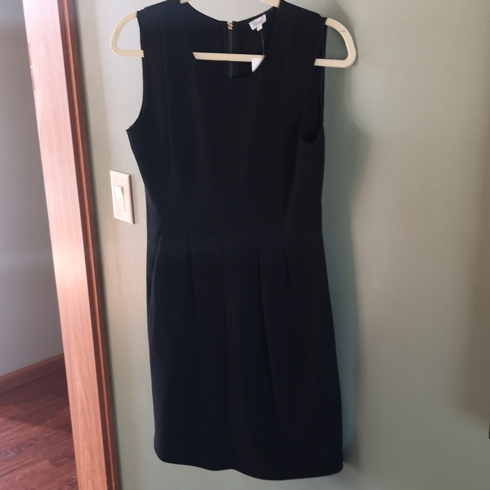 NWT Kismet Little Black Dress Sz S Lightweight & Stretchy Textured Sleeveless - Picture 2 of 10